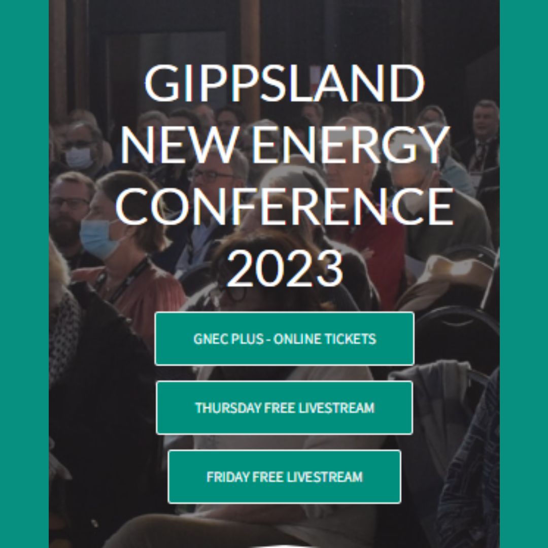 Gippsland New Energy Conference 23 Live Streaming