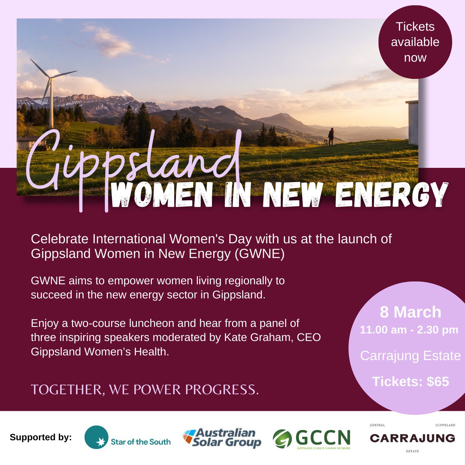 Gippsland Women in New Energy Launch